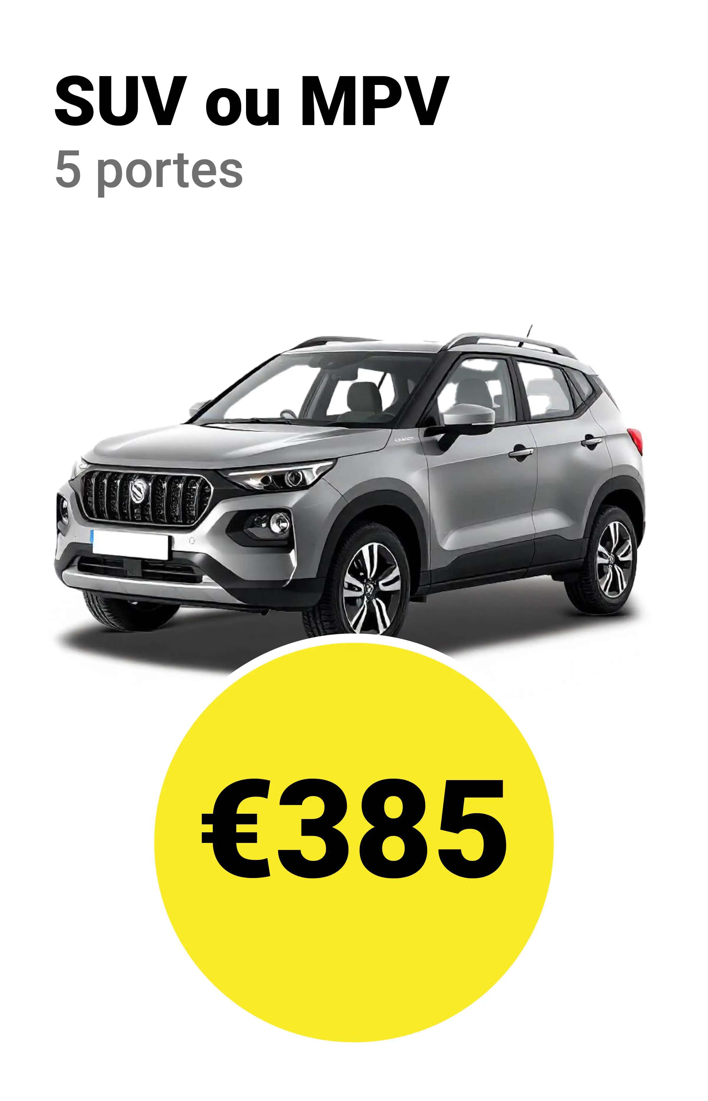 Prix vitres teintées SUV ou MPV 5 portes