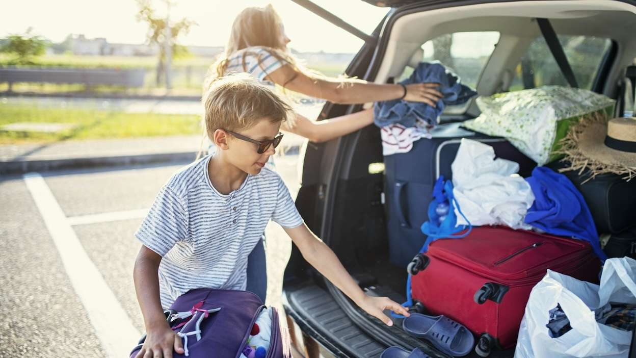 en vacances en voiture