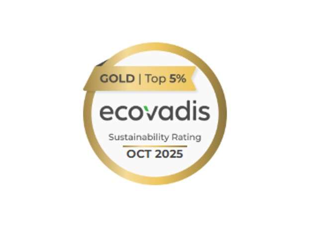 Ecovadis certificate gold