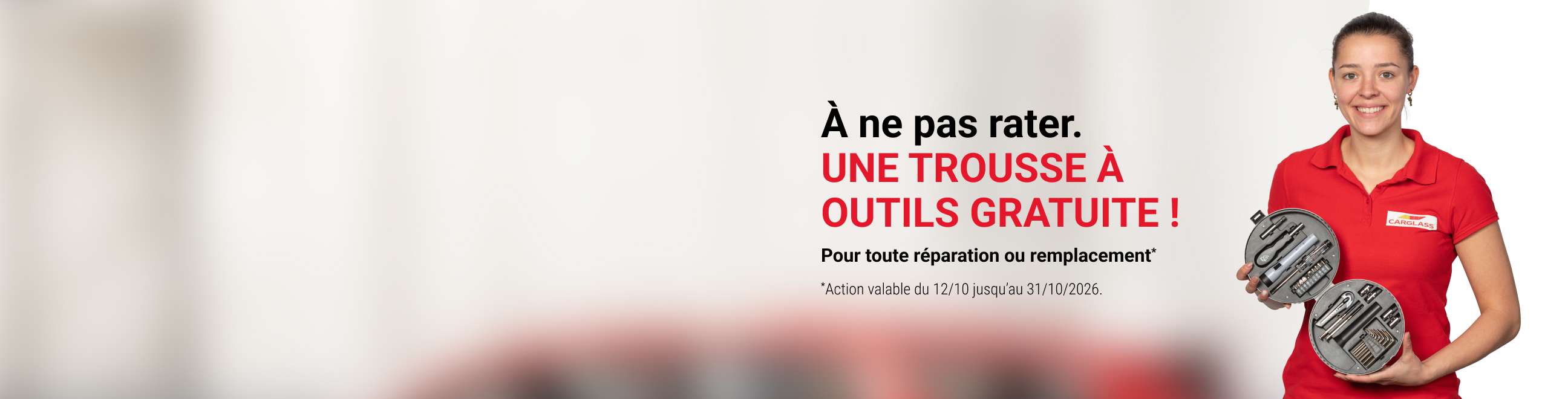 Bannière promotionnelle de la trousse à outils gratuite